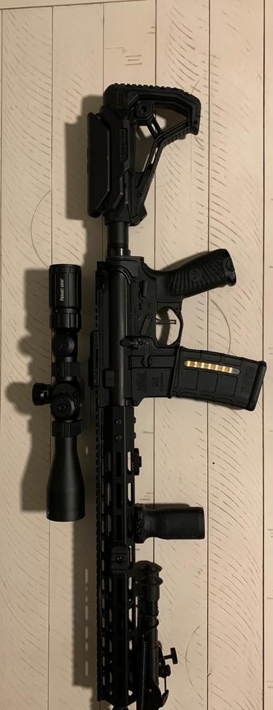 Wilson Combat/BCM Starburst AR-15 Pistol Grip - Black - Customer Photo From Frank Bonazza III