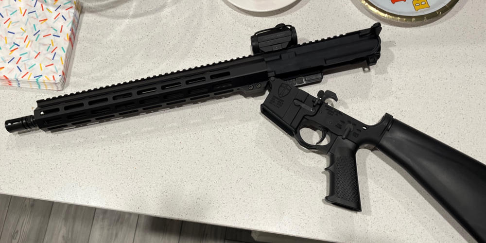 NBS 16″ 5.56 NATO Midlength Nitride M-LOK Rifle Kit w/ PA Microdot Sight - Customer Photo From Adrian Maldonado