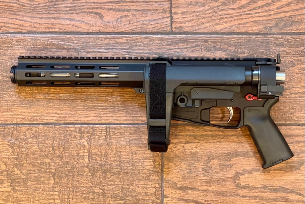 NBS 8.5″ Pistol 5.56 Stainless M-LOK Upper Assembly - Customer Photo From Brian Mollette