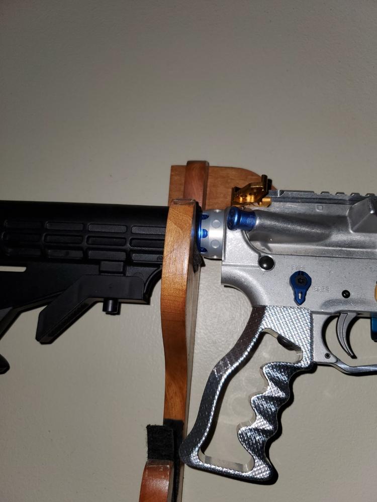 Mil-Spec 7075-T6 Carbine Receiver Extension / Buffer Tube - Raw - Customer Photo From Chris M Smalley