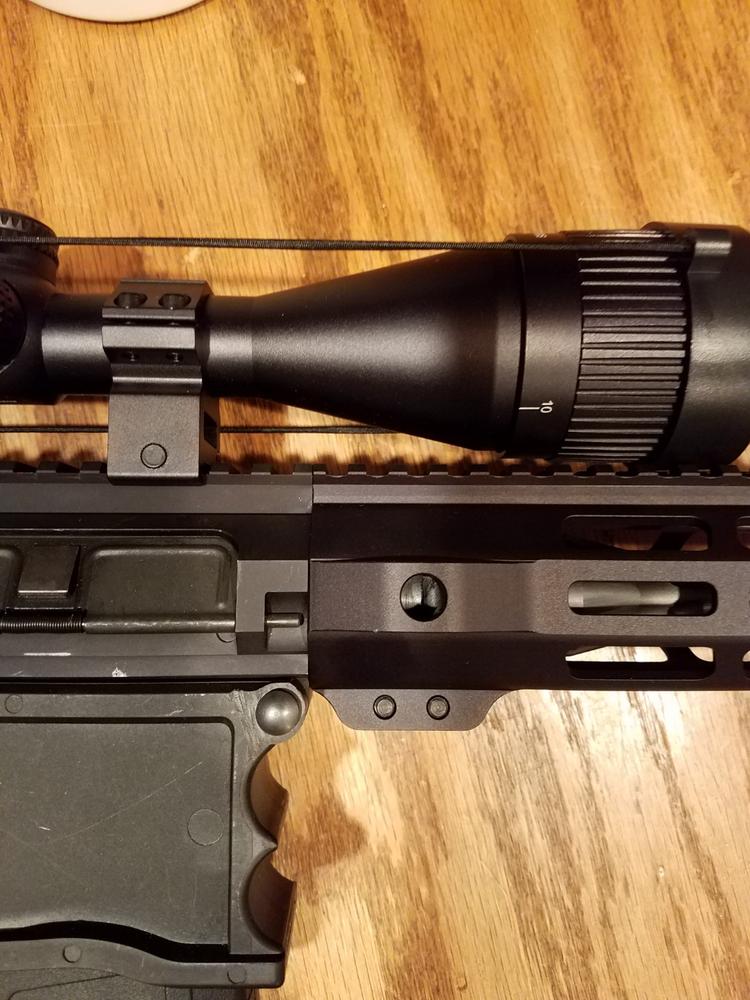 NBS 15" AR-10 Low-Profile M-LOK Free Float Handguard - Customer Photo From David Bosch