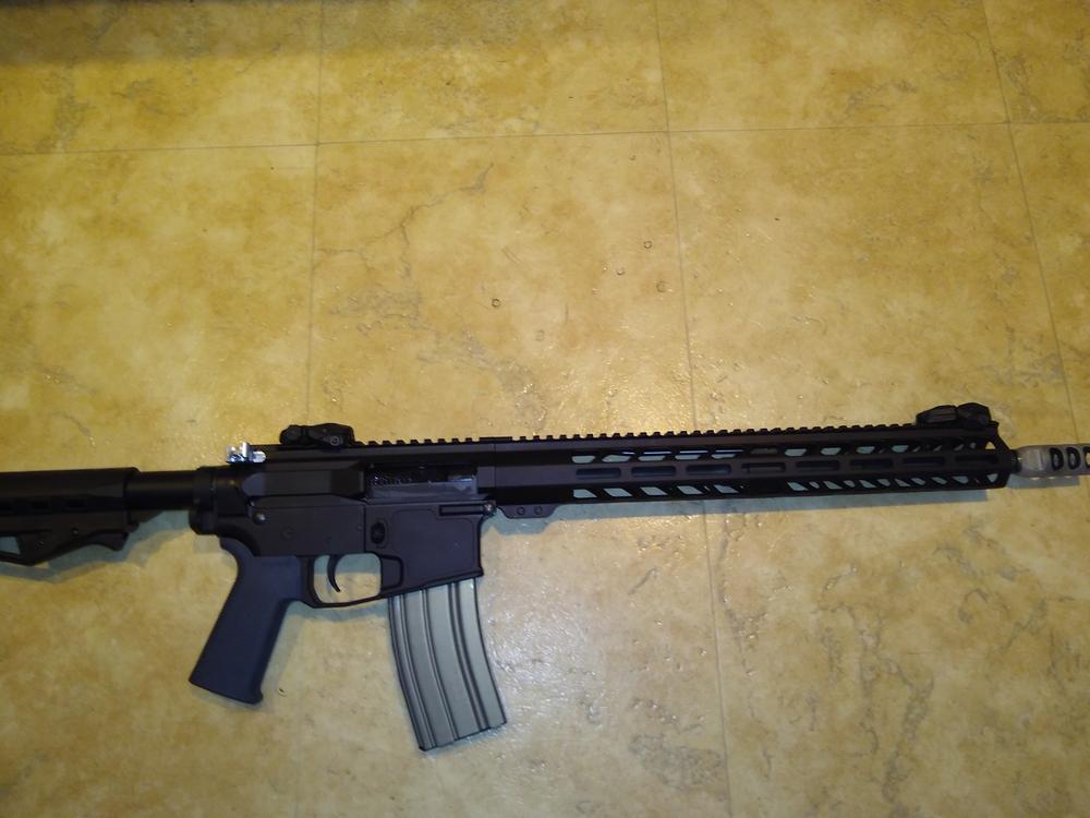 NBS 15" AR-15 Lightweight Free Float M-LOK Handguard - Customer Photo From William C.