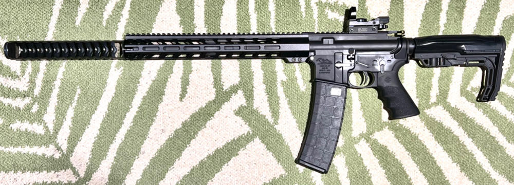 NBS 15" AR-15 Lightweight Free Float M-LOK Handguard - Customer Photo From William Genett