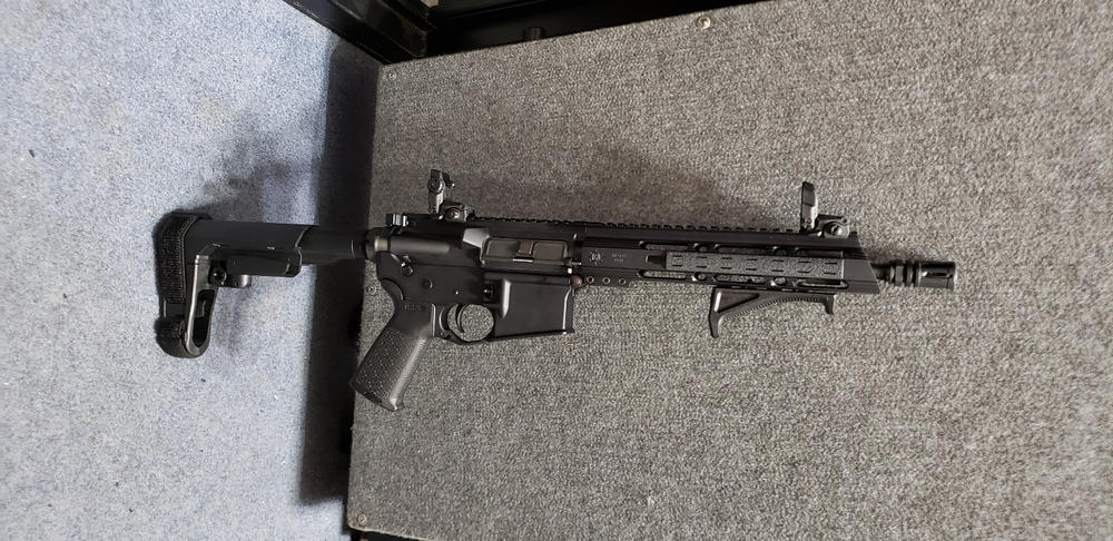 Faxon Firearms 10.5" PENCIL 5.56 NATO Carbine-Length 4150 Nitride / Melonite Barrel - Customer Photo From Cody Roberson