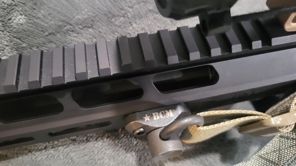 BCMGUNFIGHTER MCMR-SM Quick Detachable Sling Mount - Black - Customer Photo From Jason Hartman