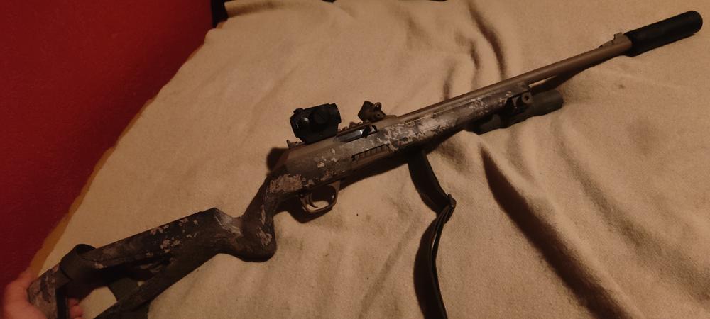 Griffin Armament Resistance 22 Modular QD Suppressor - Black - Customer Photo From David Hadley