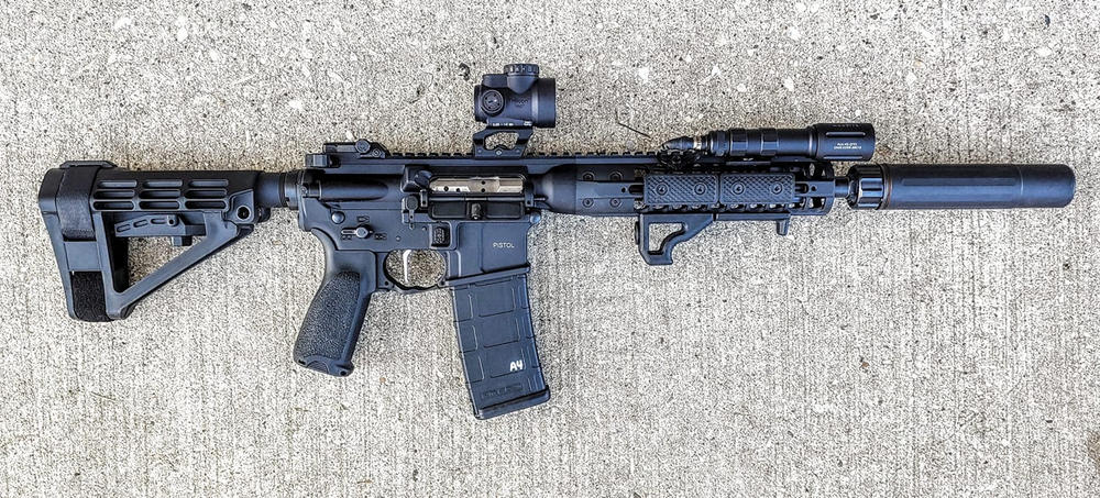 SureFire SOCOM 2 Series 5.56 Sound Suppressor - Black - Black - Customer Photo From John Duke