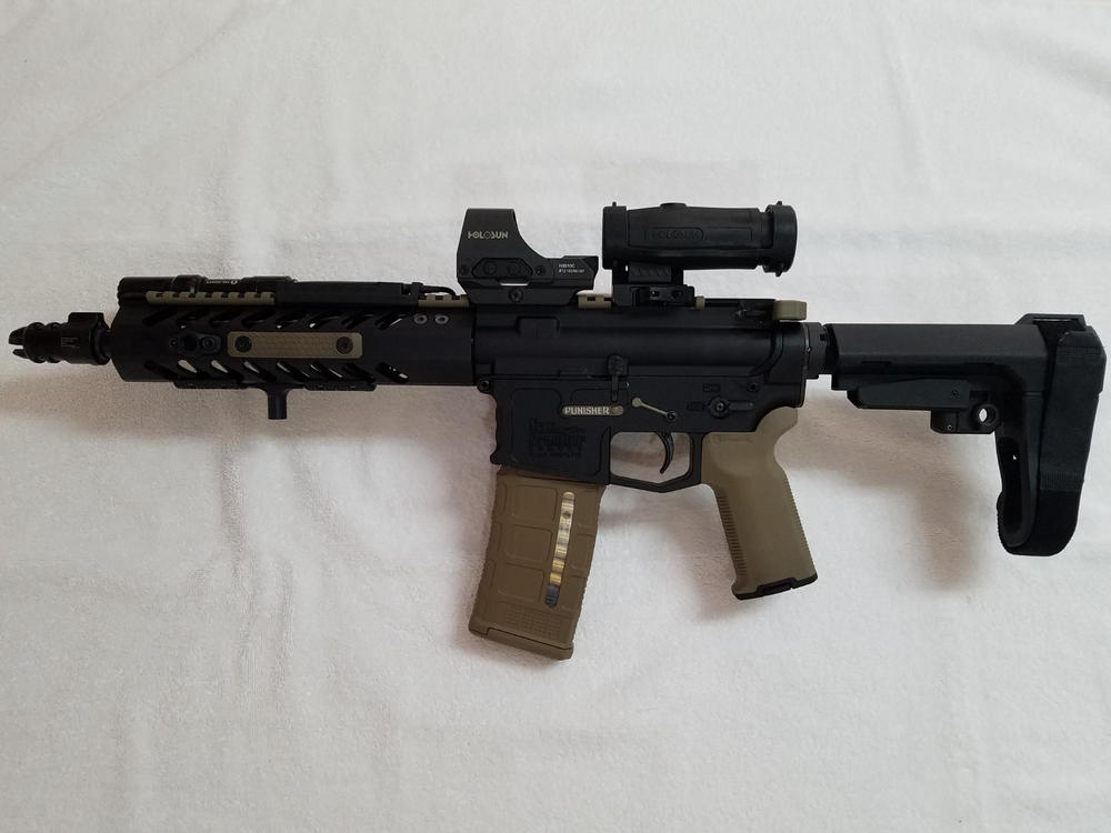 HM Defense 9.5" 5.56 Monobloc M-LOK Carbine Complete Upper - Customer Photo From MICHAEL DICKERSON