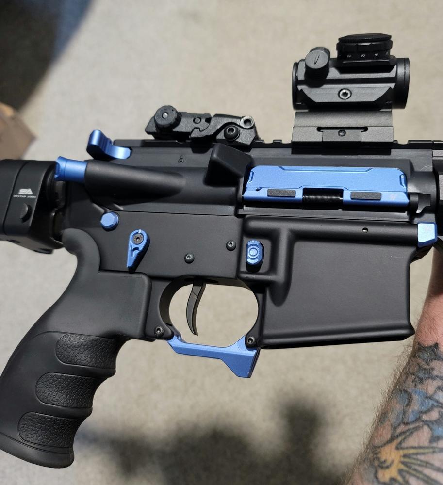 17 Design Stripped AR-15 Mil-Spec Forged Lower Receiver - Customer Photo From Nicolas Horn