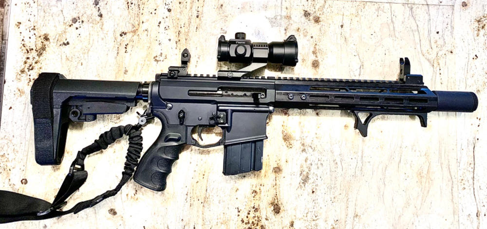 NBS AR-15/10 M-LOK Angled Foregrip - Customer Photo From Wade Thomason