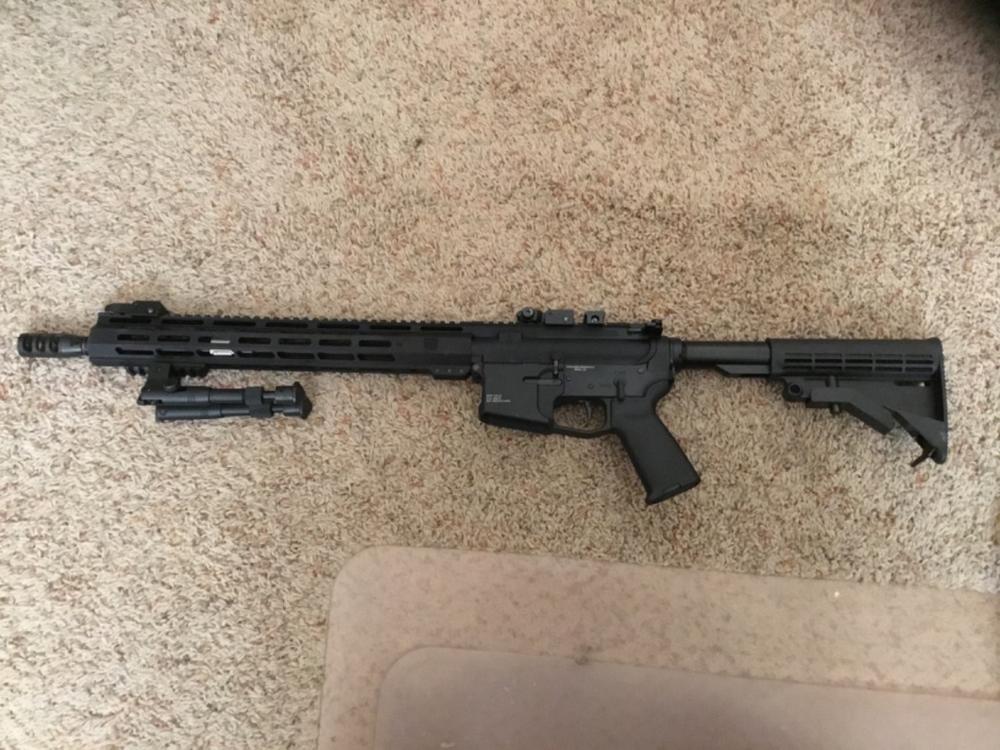 Faxon Firearms 16" GUNNER 5.56 NATO Mid-Length 4150 Nitride / Melonite Barrel - Customer Photo From Patrick Crowley