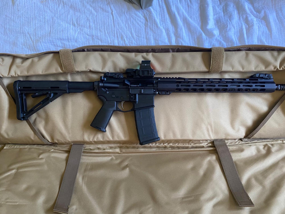 Faxon Firearms 16" GUNNER 5.56 NATO Mid-Length 4150 Nitride / Melonite Barrel - Customer Photo From Miguel Meyer