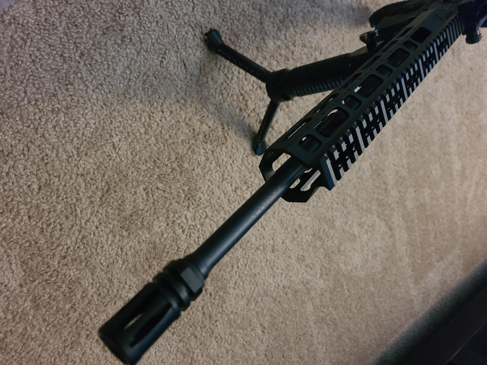 Faxon Firearms 16" GUNNER 5.56 NATO Mid-Length 4150 Nitride / Melonite Barrel - Customer Photo From Eric Tereo