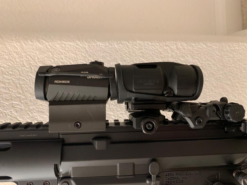 SIG Sauer ROMEO MSR Red Dot & JULIET 3 Micro Magnifier Combo - Customer Photo From Kyle Ijichi