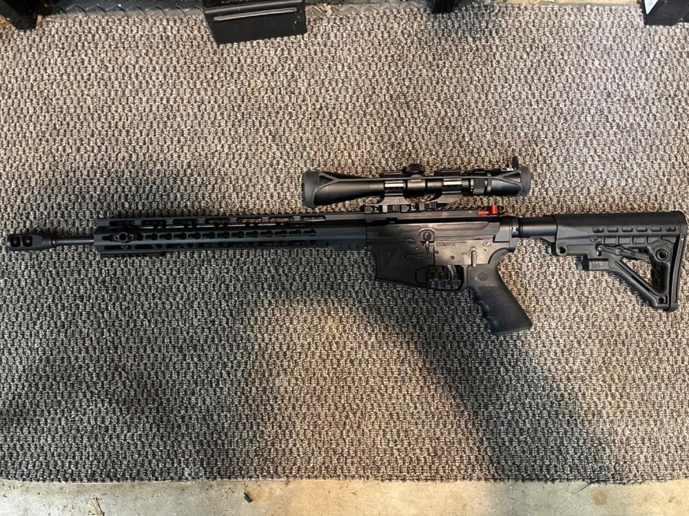 Faxon Firearms 18" GUNNER 5.56 NATO Rifle-Length 4150 Nitride / Melonite Barrel - Customer Photo From Todd Richardson