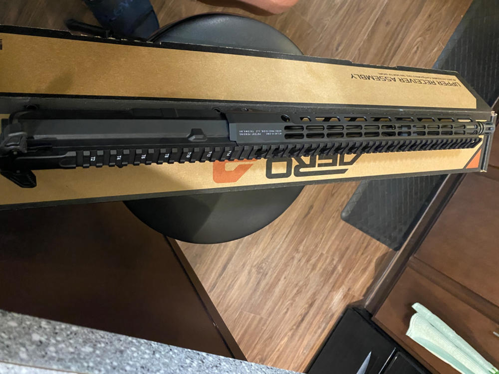 Aero Precision M4E1 Threaded Barreled Upper 5.56 Carbine Length ATLAS R-One - 16" - Customer Photo From Aaron Nyl Remulta