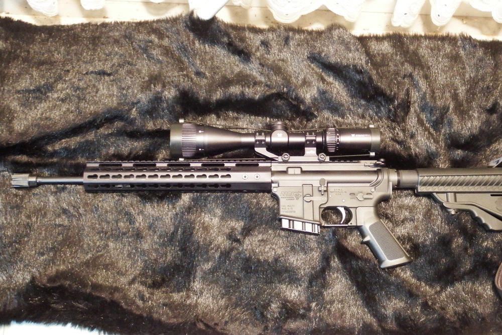 Faxon Firearms Match Series 16" GUNNER .223 Wylde Mid-Length 416-R Stainless Nitride / Melonite 5R Nickel Teflon Extension Barrel - Customer Photo From jerry fulton