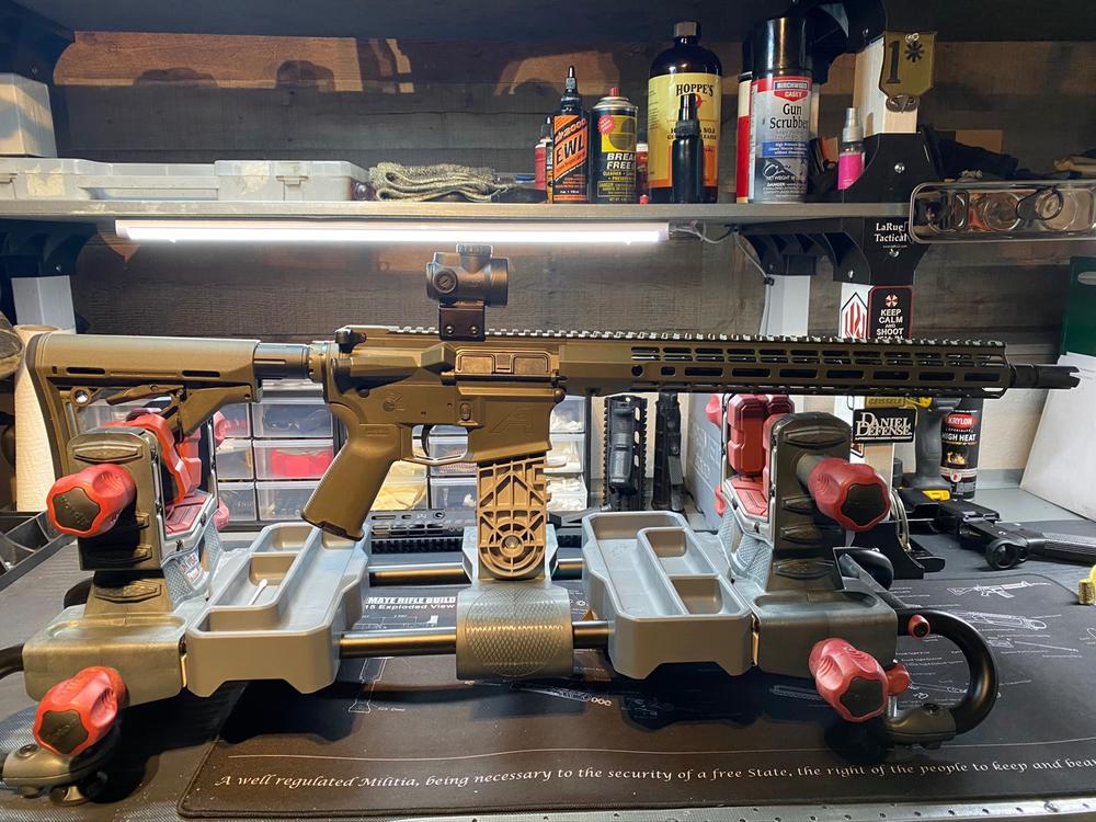 Faxon Firearms Match Series 16" Heavy Fluted .223 Wylde Mid-Length 416-R Stainless Nitride / Melonite 5R Nickel Teflon Extension Barrel - Customer Photo From Mark Stevens