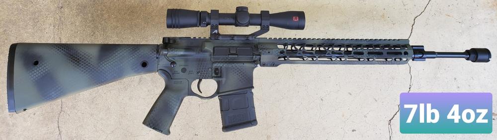 Faxon Match Series Firearms 18" GUNNER .223 Wylde Rifle-Length 416-R Stainless Nitride / Melonite 5R Nickel Teflon Extension Barrel - Customer Photo From kenny fryar