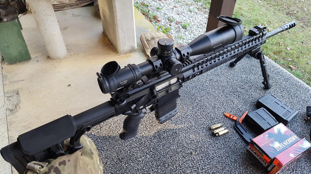 NBS 16" 5.56 NATO 1:7 Twist 4150V Black Nitride Mid-Length Barrel - Customer Photo From Randall Carey