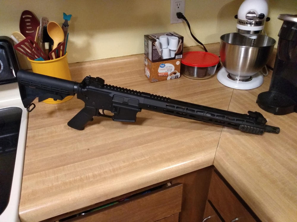 NBS 16" .223 WYLDE Parkerized 1:7 Carbine Length Barrel - Customer Photo From Junius Taylor