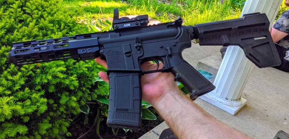 NBS 7.5" 300 BLK 1:7 Pistol Length Parkerized Barrel - Customer Photo From John Williams