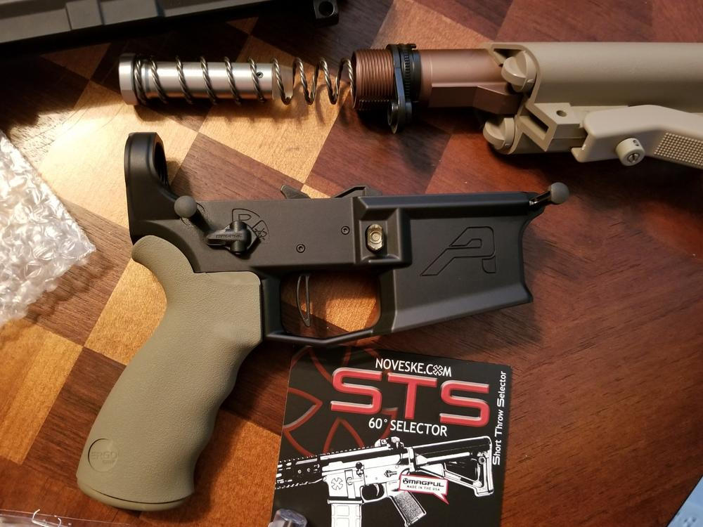 Geissele Premium MIL-SPEC Buffer Tube Assembly with Super 42, H1, 7075-T6, AR-15/M4 - Black - Customer Photo From Dustin Flansburg