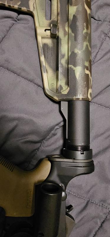 Dirty Bird 7075-T6 True Mil-Spec Carbine Receiver Extension / Buffer Tube - Black - Customer Photo From James Horner Jr