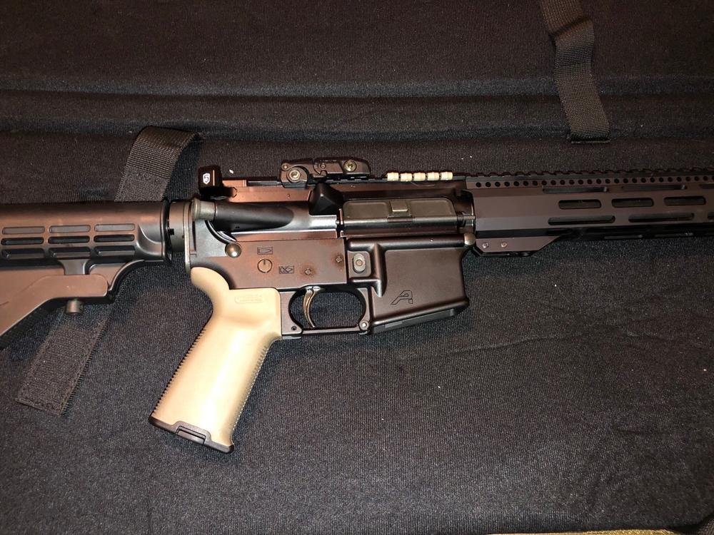 Aero Precision AR-15 Carbine Complete Lower Receiver w/ A2 Grip, No Stock - Black - Customer Photo From Robert Anderson