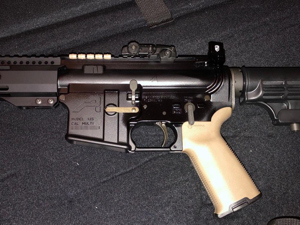 Aero Precision AR-15 Carbine Complete Lower Receiver w/ A2 Grip, No Stock - Black - Customer Photo From Robert Anderson