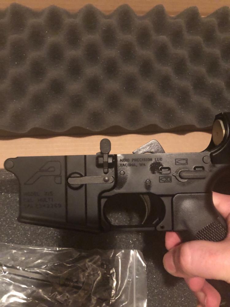 Aero Precision AR-15 Complete Lower Receiver - Customer Photo From Eric