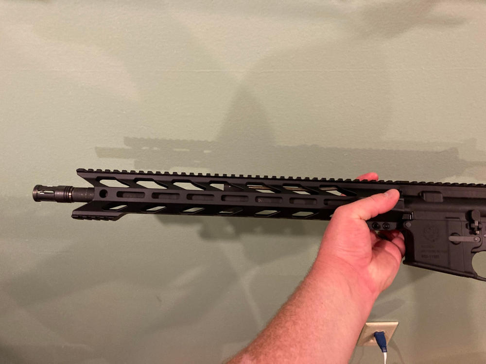 NBS 16" 5.56 Parkerized 1:8 Carbine Length Barrel - Customer Photo From MICHAEL COX