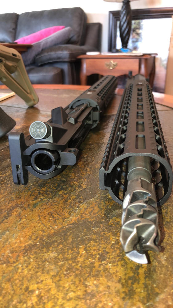 NBS 16" 5.56 Parkerized 1:8 Carbine Length Barrel - Customer Photo From Rick Main