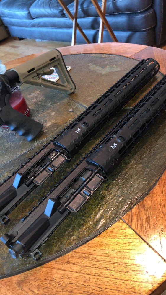 NBS 16" 5.56 Parkerized 1:8 Carbine Length Barrel - Customer Photo From Rick Main