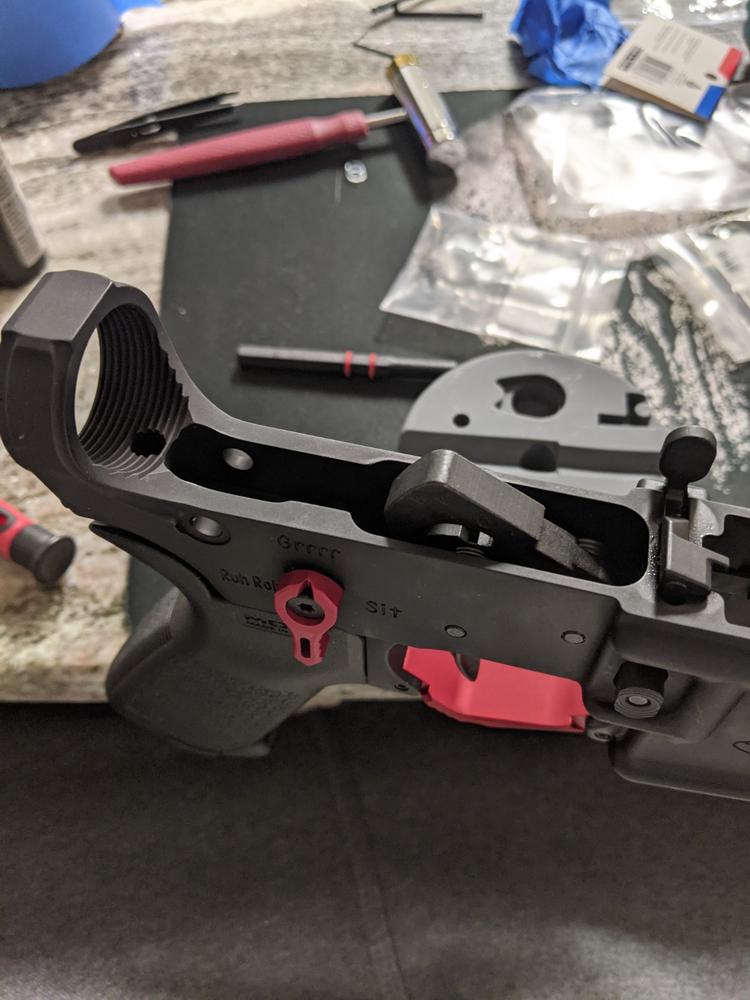 Aero Precision AR-15 MOE Lower Parts Kit - Black - Customer Photo From Paul Rodriguez