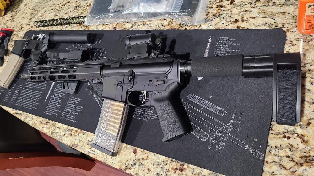 Aero Precision AR-15 MOE Lower Parts Kit - Black - Customer Photo From Norman Ragland