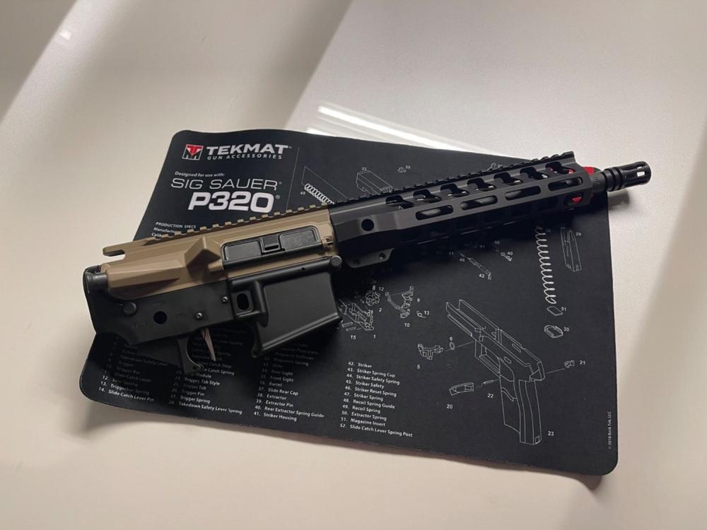 Aero Precision AR-15 MOE Lower Parts Kit Minus FCG - FDE - Customer Photo From Juan Padilla