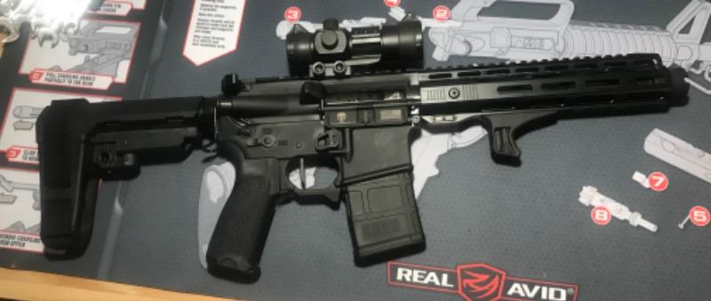 Armaspec B2 Extended Mag Release - Black - Customer Photo From Jason Richardson