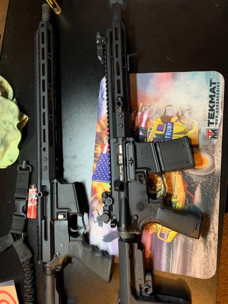 Armaspec B2 Extended Mag Release - Black - Customer Photo From Giovanni Rodriguez