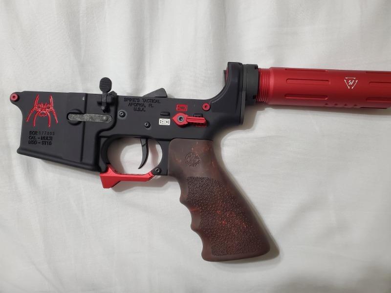 Armaspec Superlight Gun Builders Stainless LPK .223/5.56 - Red - Customer Photo From MICHAEL LOYD