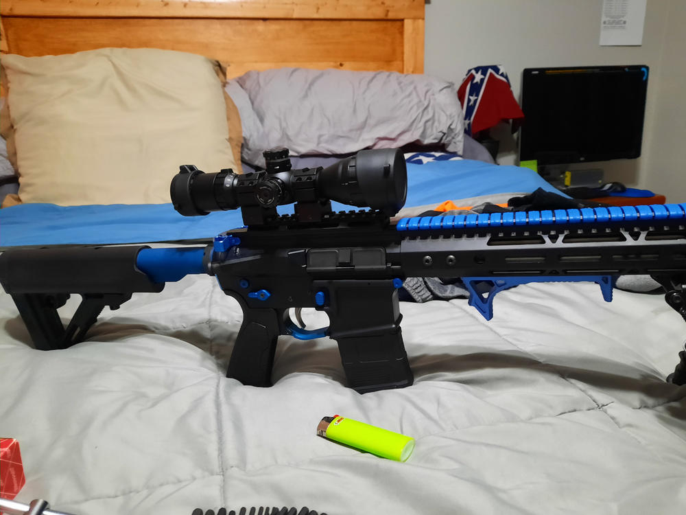 Armaspec Superlight Gun Builders Stainless LPK .223/5.56 - Blue - Customer Photo From Scott Hughes