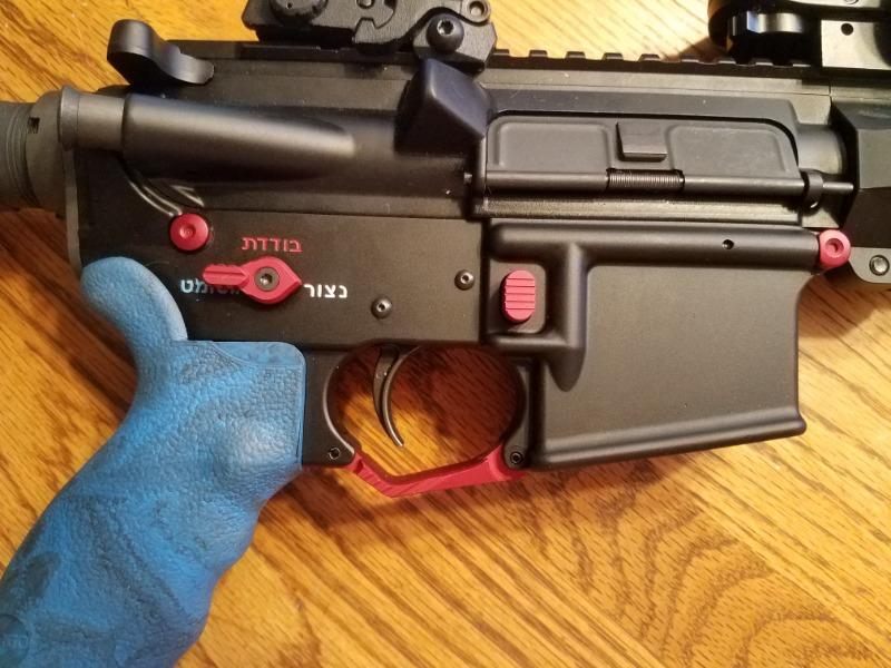 Armaspec Superlight Gun Builders Stainless LPK .223/5.56 - Red - Customer Photo From Sheldon Finkelstein