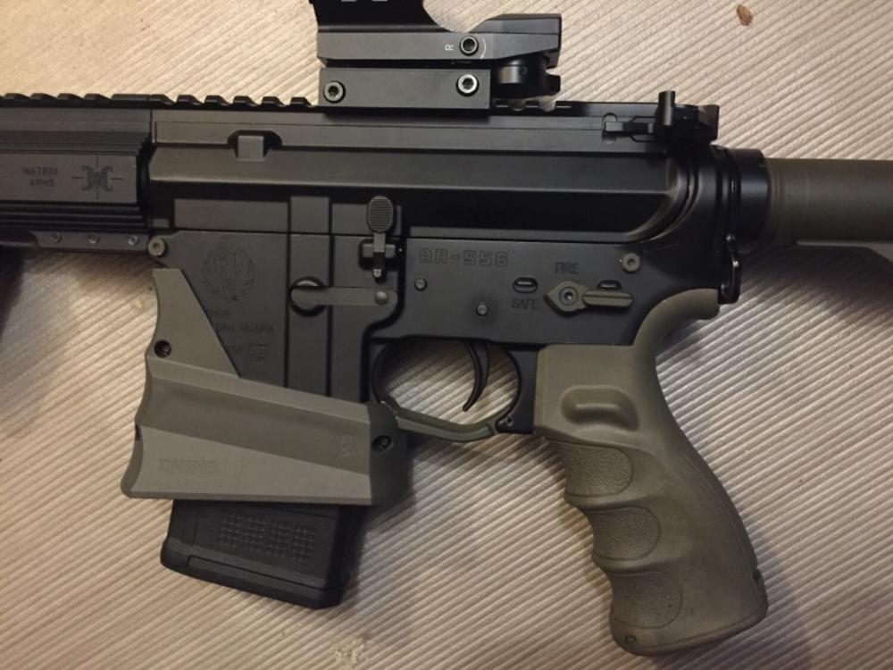 Armaspec Superlight Lower Parts Kit Stainless LPK .223/5.56 - OD Green - Customer Photo From Michael Kennedy