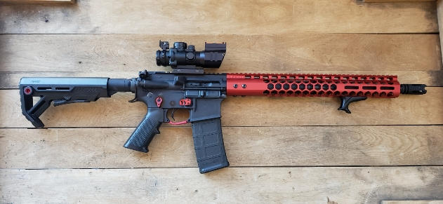 Armaspec S1 Enhanced Trigger Guard - Red - Customer Photo From Michael Meese