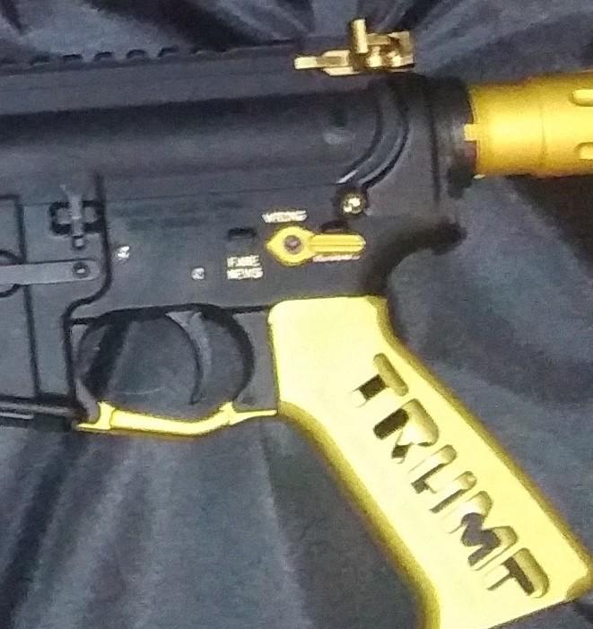 Armaspec S2 Enhanced Trigger Guard - Gold - Customer Photo From Gregory Simmons