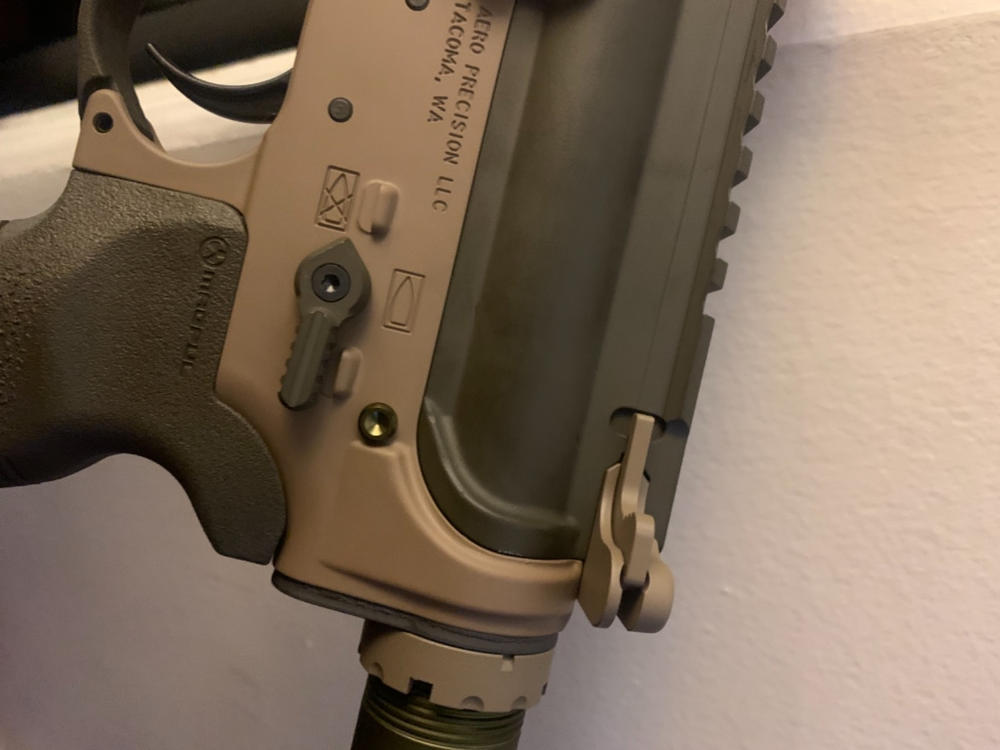 Armaspec SFT45/90 Ambi Safety Selector - OD Green - Customer Photo From Micah Donovan