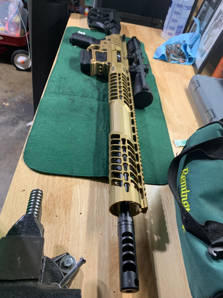 Faxon Firearms 18" Big Gunner Rifle-Length Salt Bath Nitride 6.5 Creedmoor 5R 416-R Nitride Nickel Teflon Extension Barrel - Customer Photo From Carlos Yepez