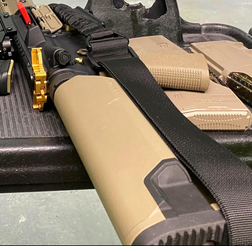 Magpul MOE SL-S Carbine Stock MIL-SPEC - FDE - Customer Photo From luis carrion