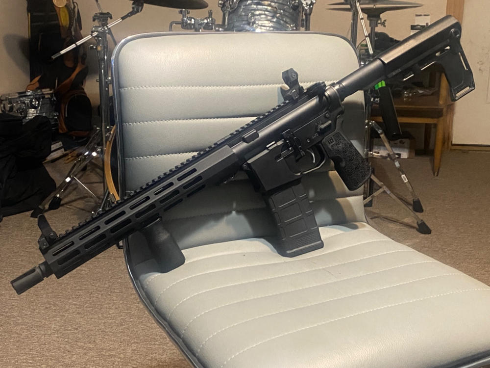 NBS Free Float M-LOK Handguard - 12", Black - Customer Photo From John Mitchell