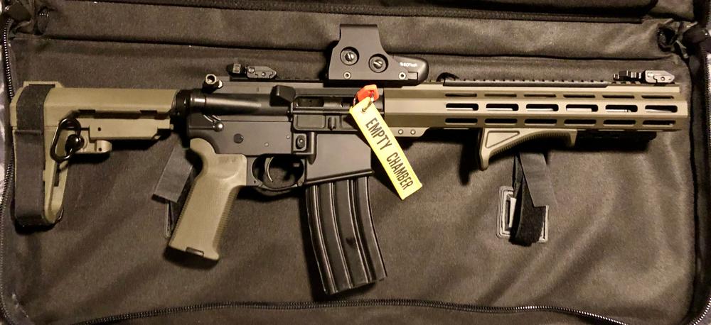 NBS Free Float M-LOK Handguard - Customer Photo From Paul